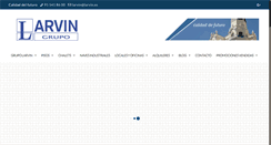 Desktop Screenshot of larvin.es