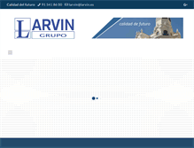 Tablet Screenshot of larvin.es